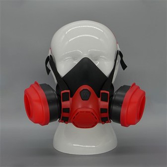 Mascarilla de media cara con cartucho